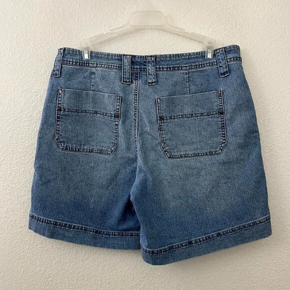 y2k denim high waisted shorts - Picture 3 of 8
